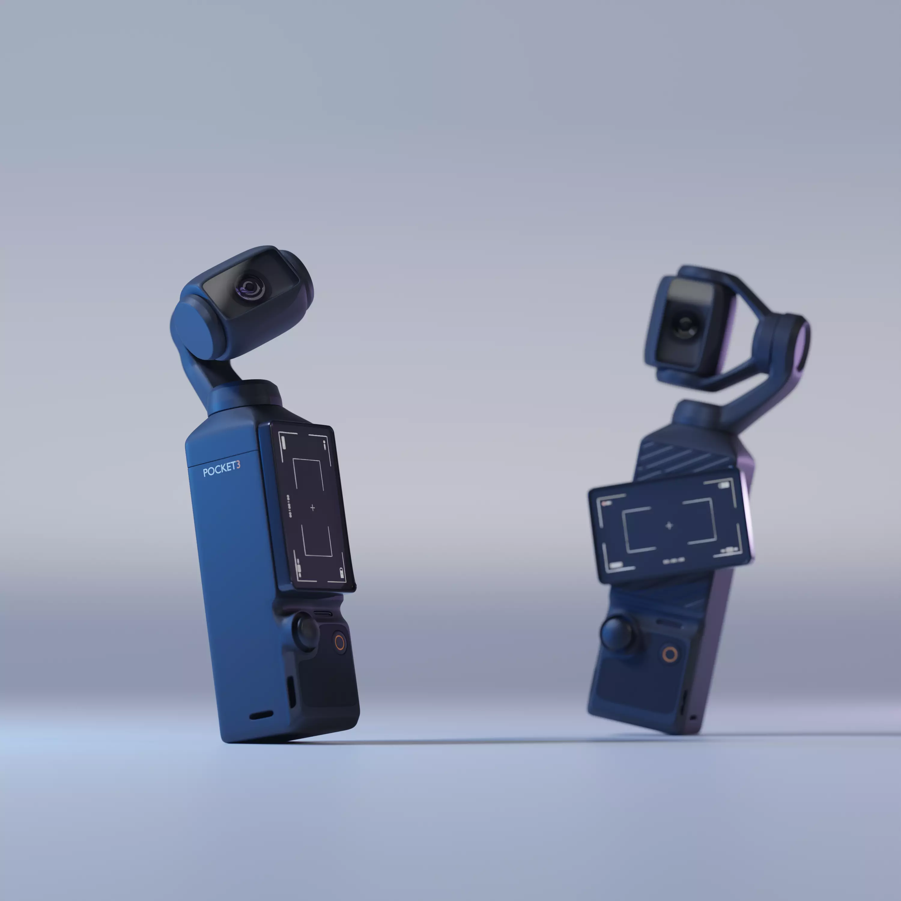 3D Portable Camera  High Detail Model Ready for Rendering 3D model_7