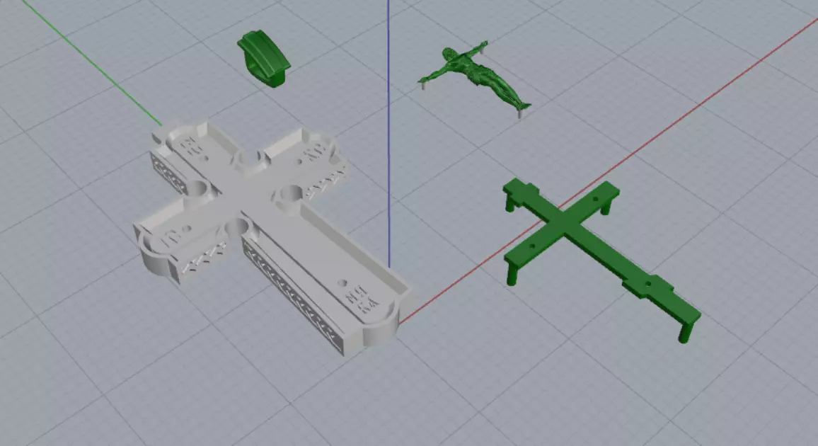 Cross 3D print model_10