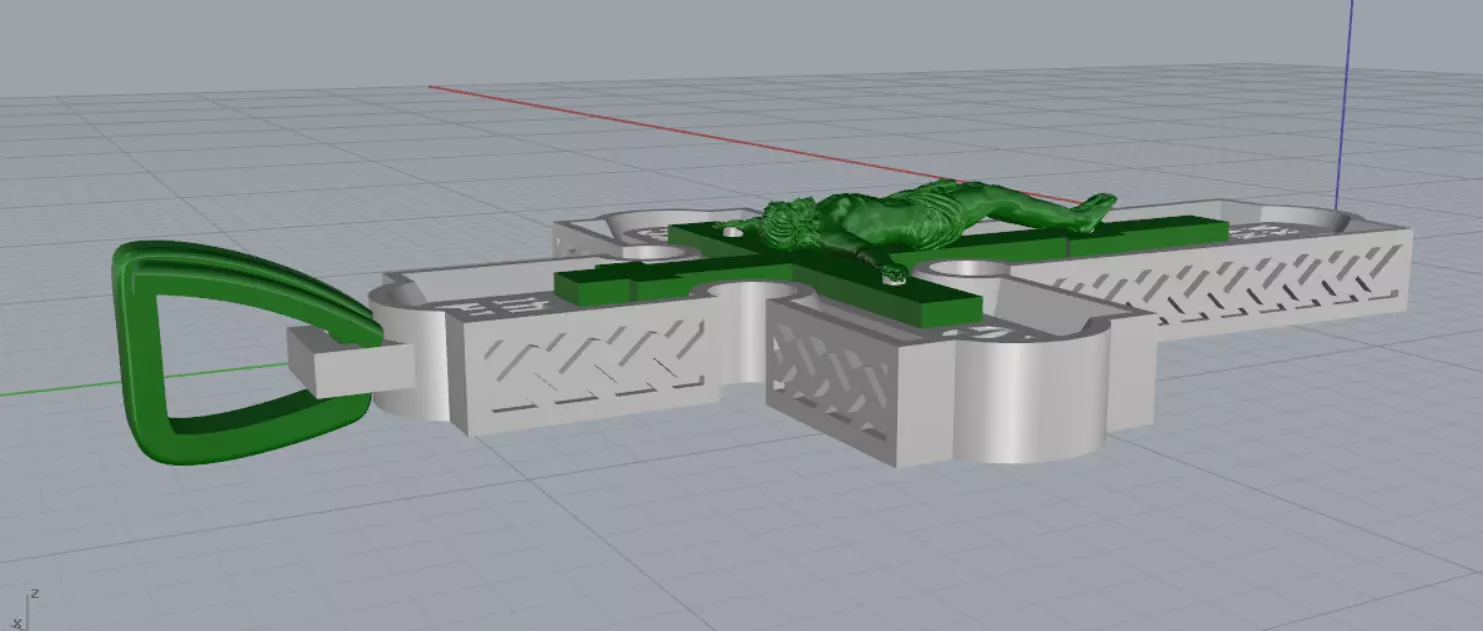 Cross 3D print model_14