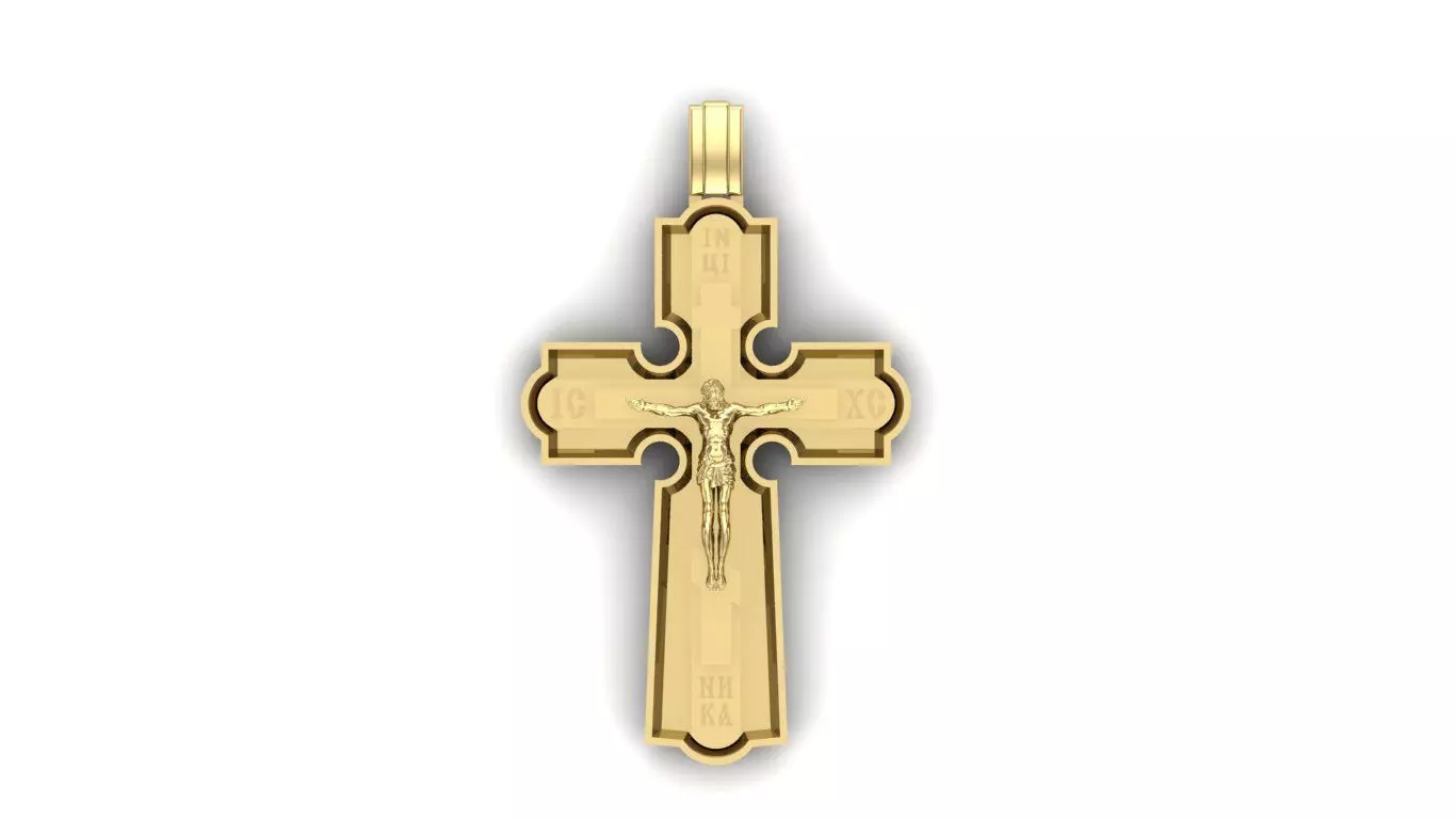 Cross 3D print model_4