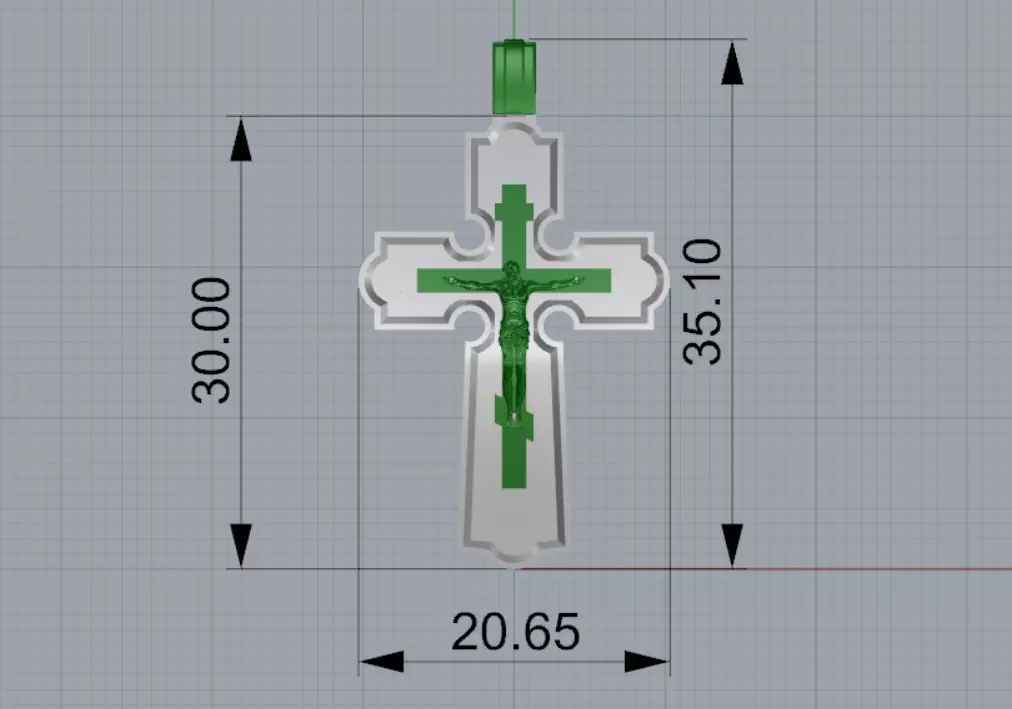Cross 3D print model_16