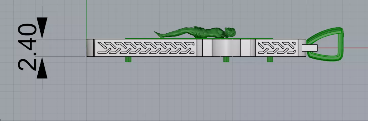 Cross 3D print model_7