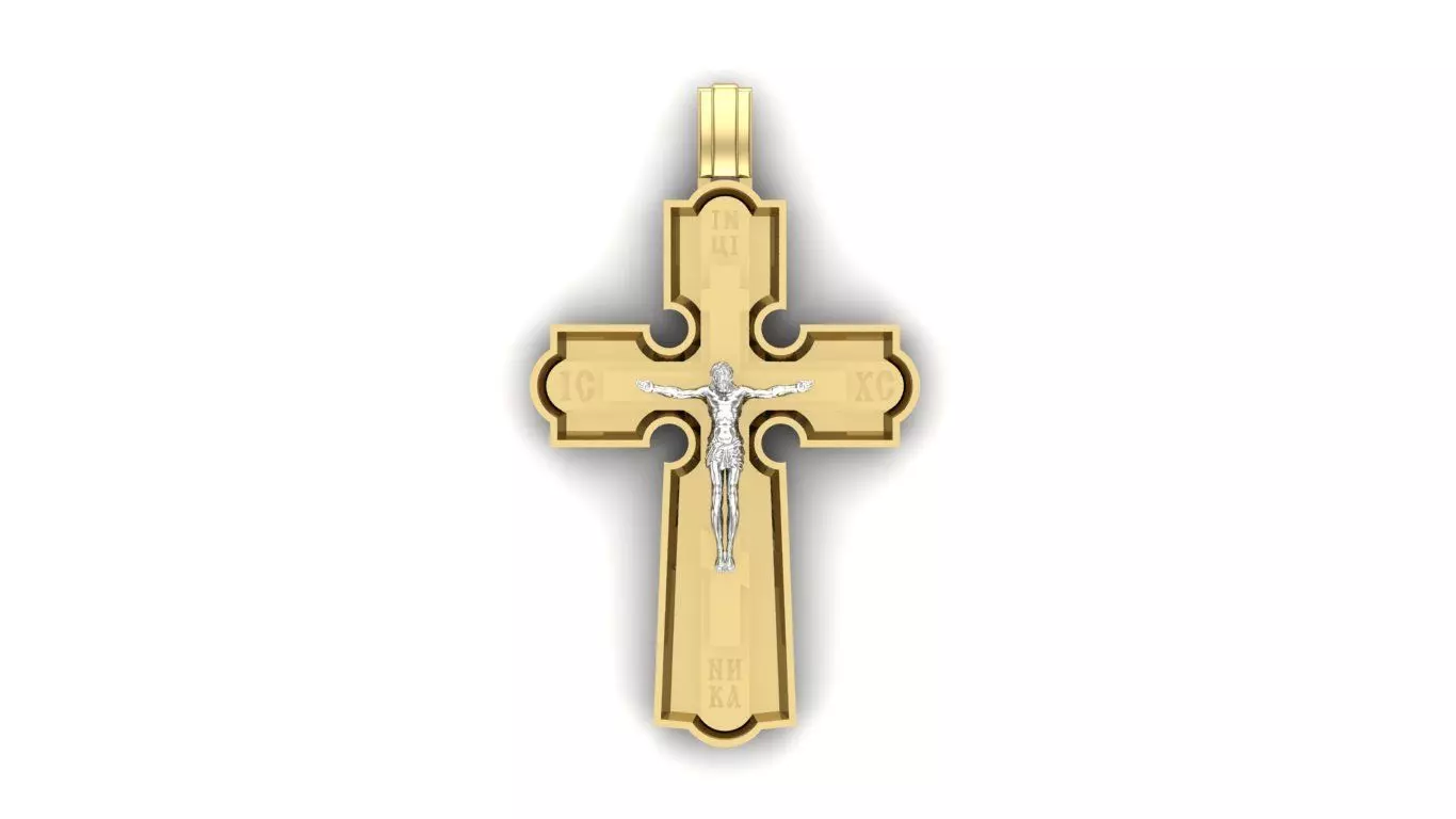 Cross 3D print model_5