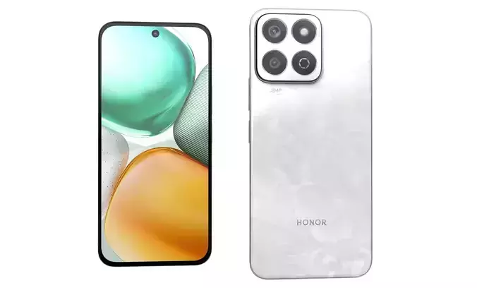 Honor X7c Moonlight White