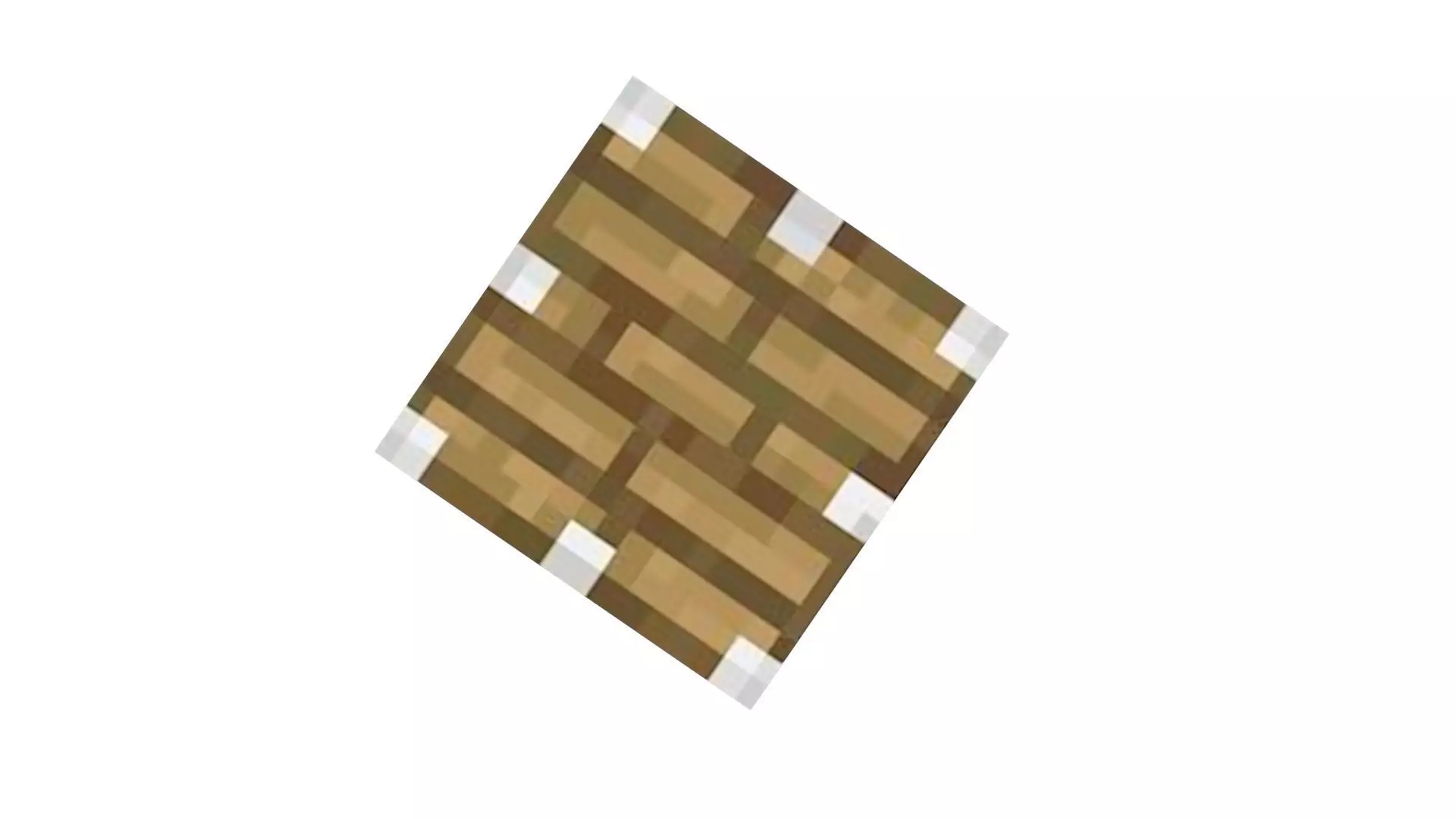 Minecraft Piston 3D model_1