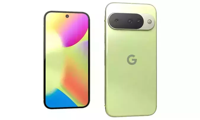 Google Pixel 10 Lemongrass