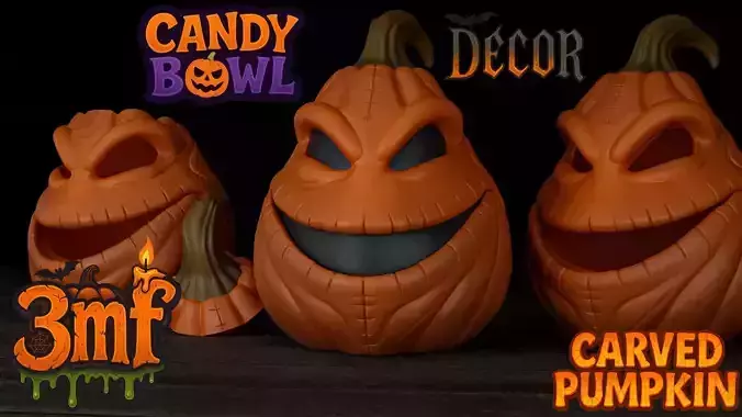 Oogie Boogie Pumpkin