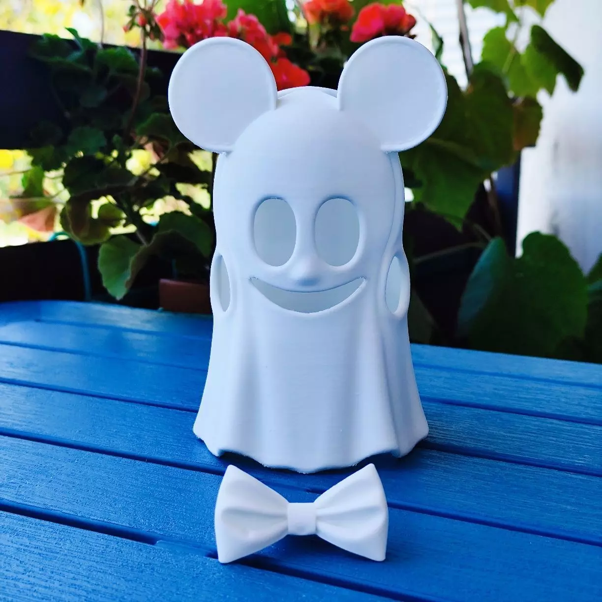 Labubu Mickey and Minnie Ghost 3D print model_2