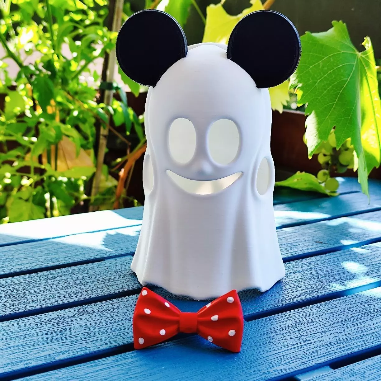 Labubu Mickey and Minnie Ghost 3D print model_3