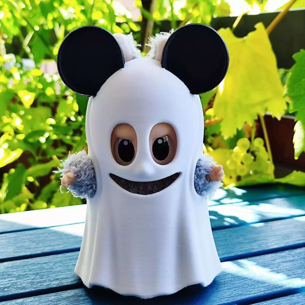 Labubu Mickey and Minnie Ghost 3D print model_1