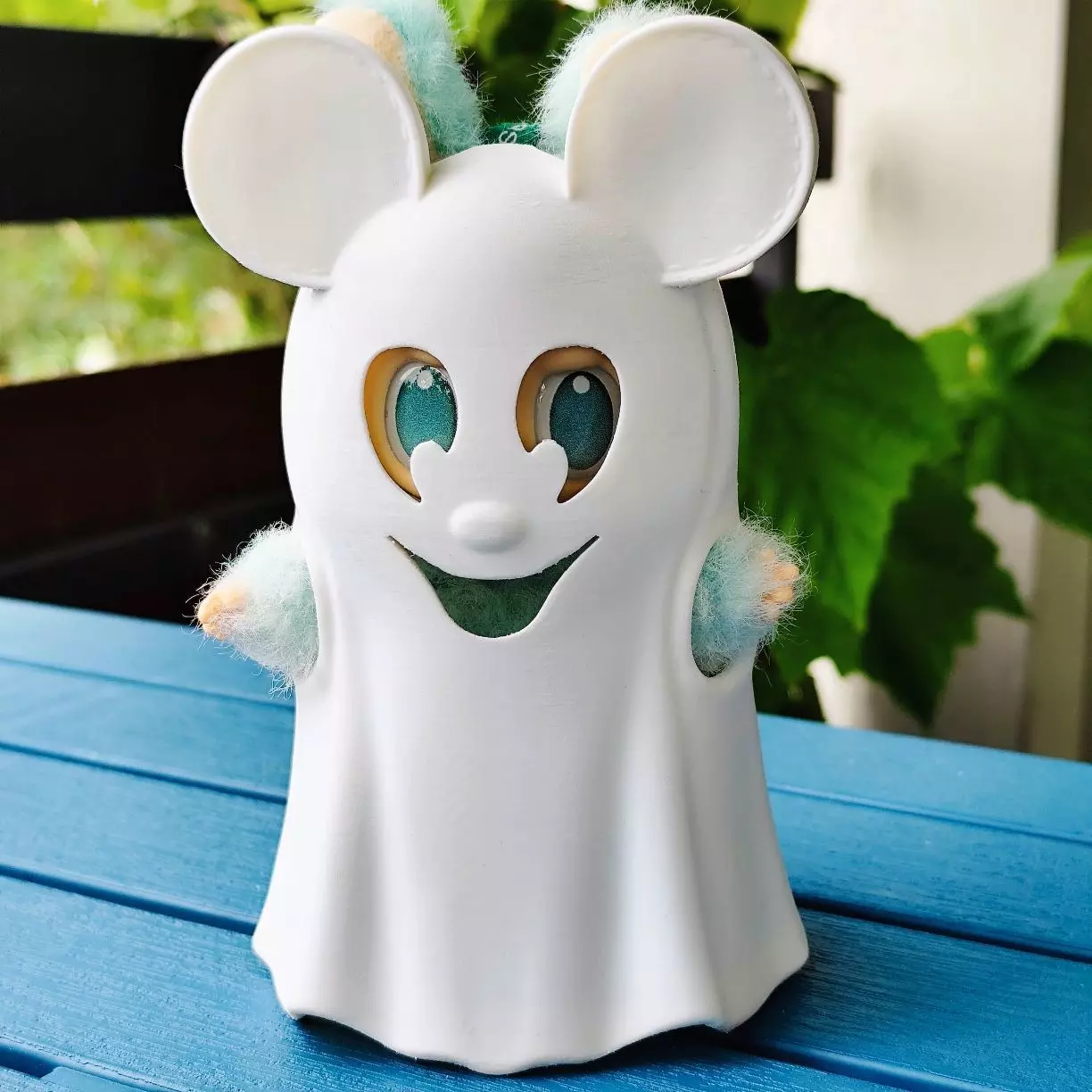 Labubu Kind Mickey Ghost 3D print model_0