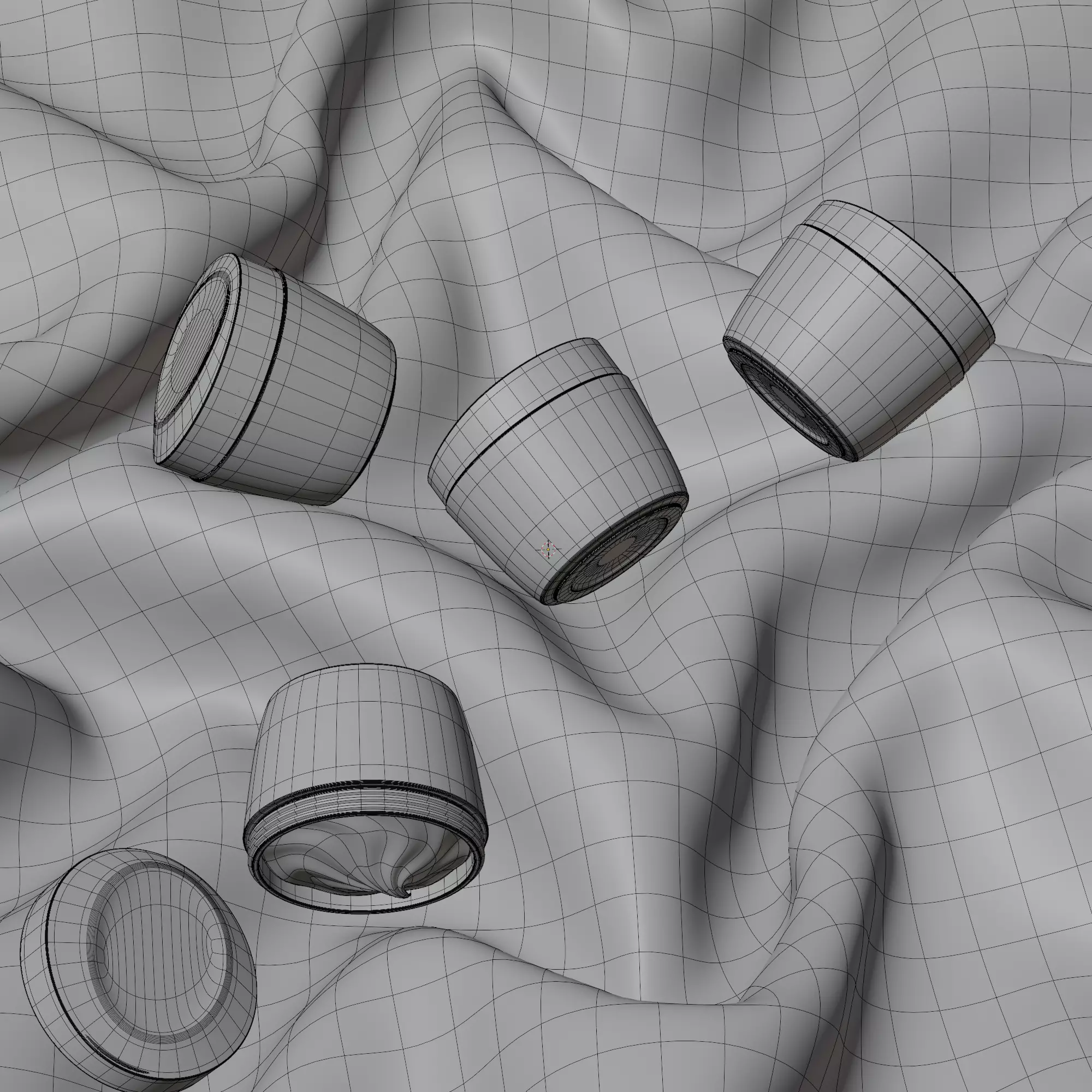 3D Foundation Cream  Realistic Model 3D model_2