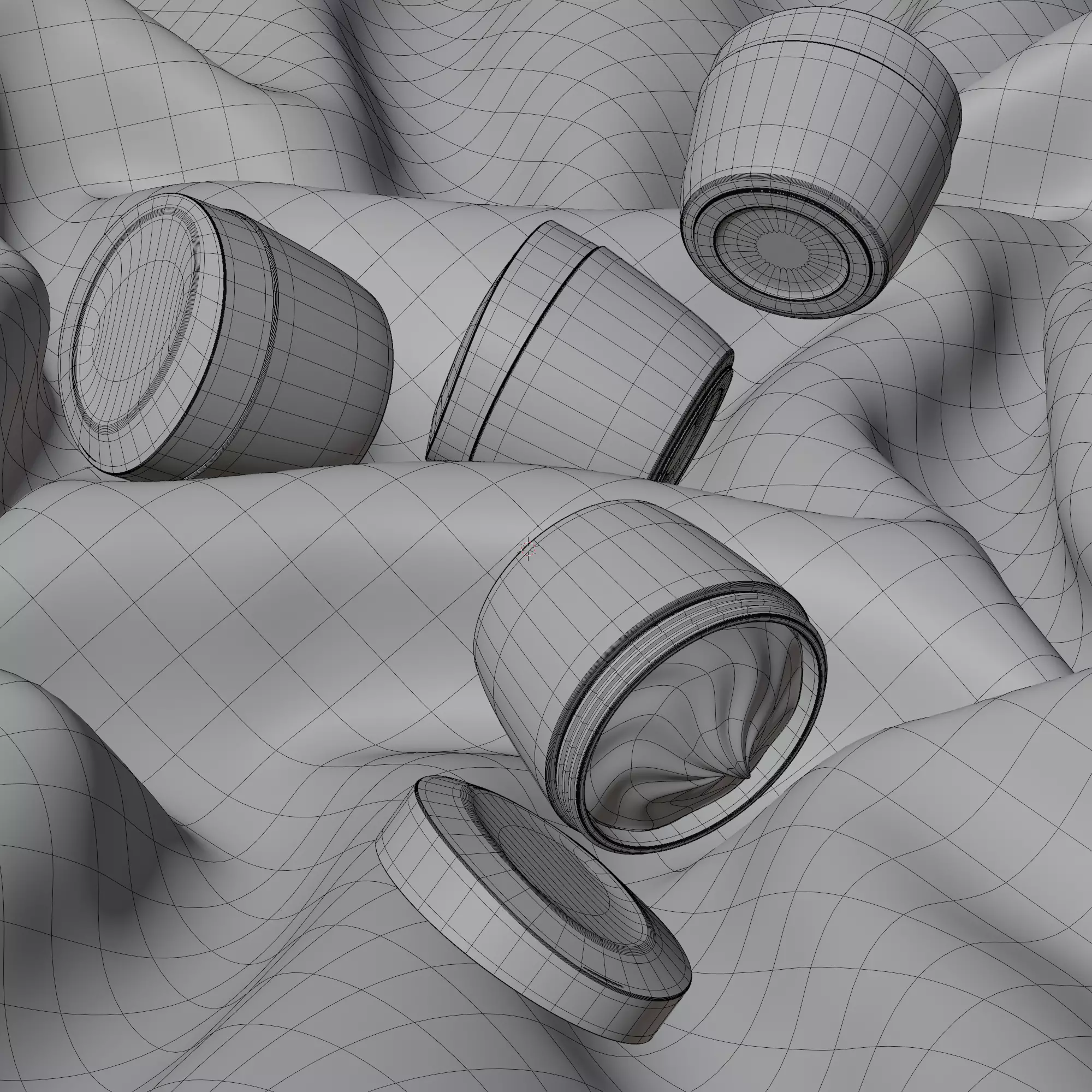 3D Foundation Cream  Realistic Model 3D model_6