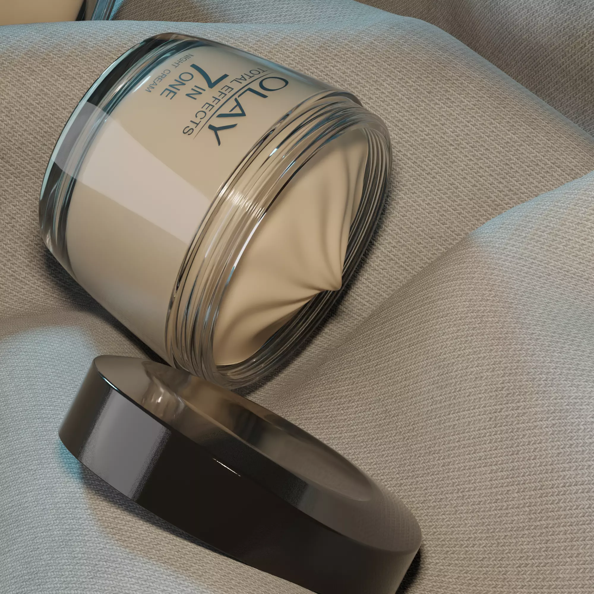 3D Foundation Cream  Realistic Model 3D model_7