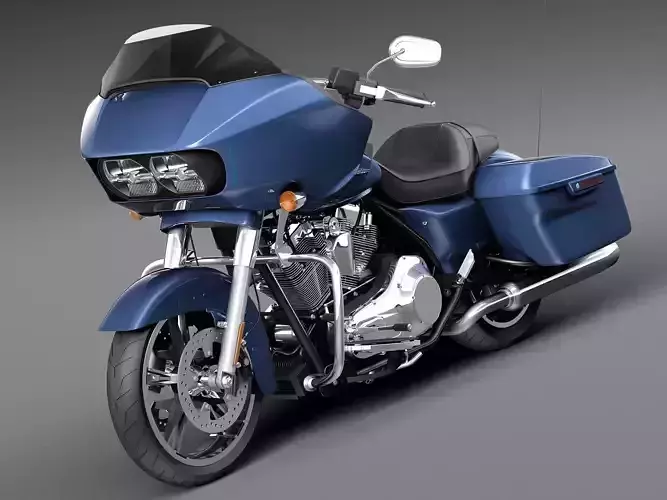 Harley-Davidson Road Glide 2015 3D model