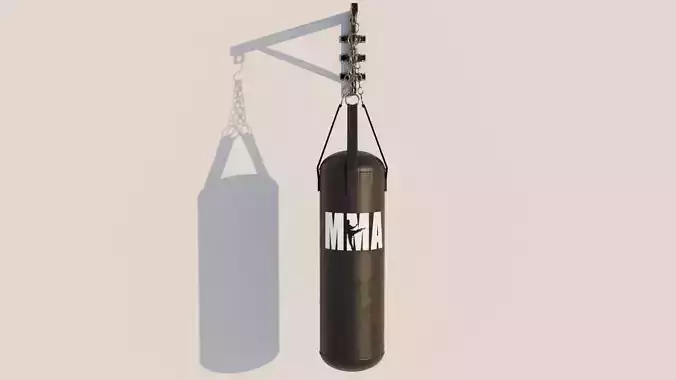 Boxing Punching Bag with Wall Mount - Game Ready