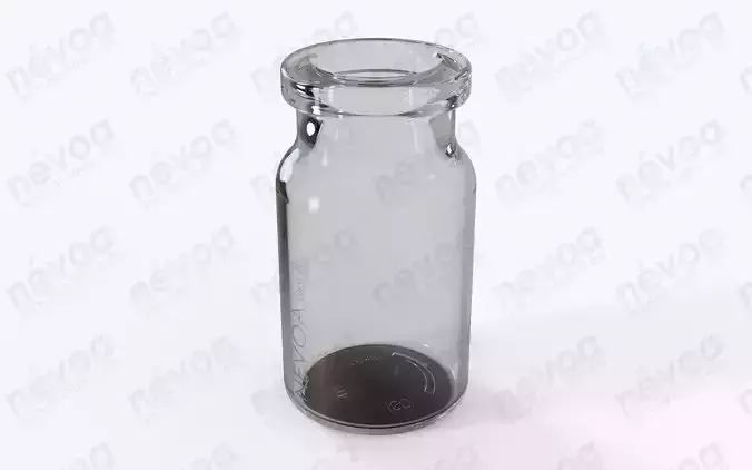 Glass vial - GME 402 - Vial - antibiotics - 7 ml