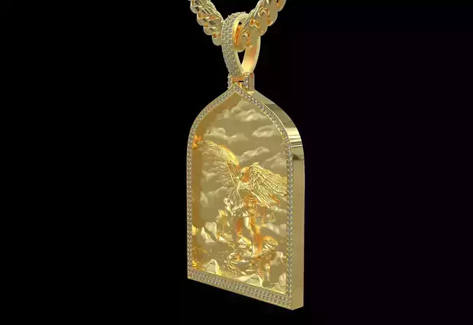 Saint Michael Archangel Pendant