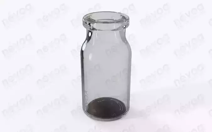 Glass vial - GME 402 - Vial - antibiotics - 8 ml
