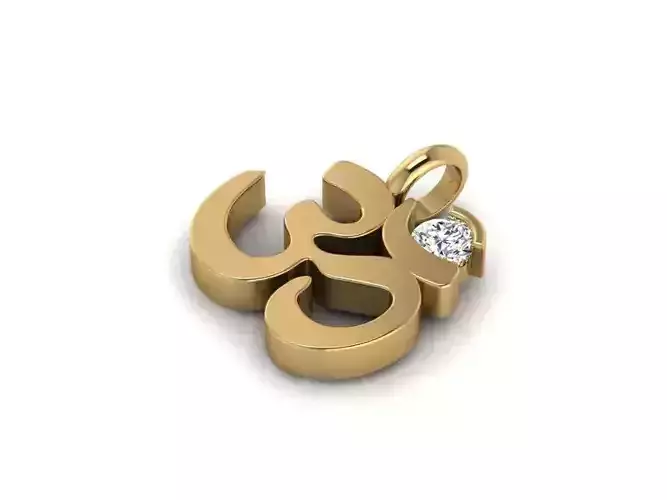 Om Symbol Pendant