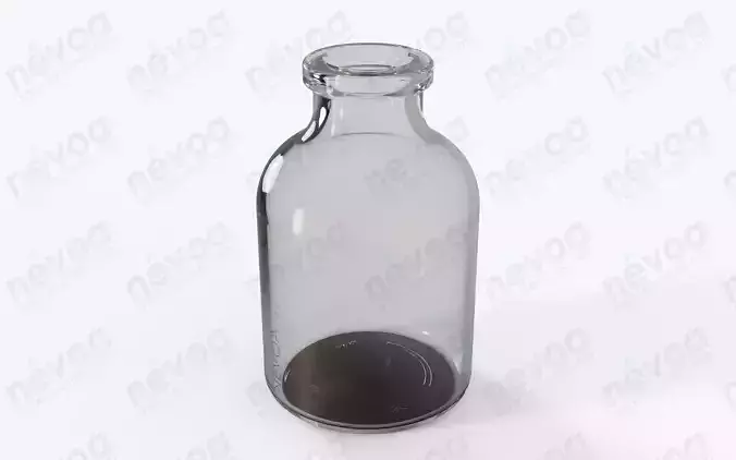 Glass vial - GME 402 - Vial - antibiotics - 25 ml
