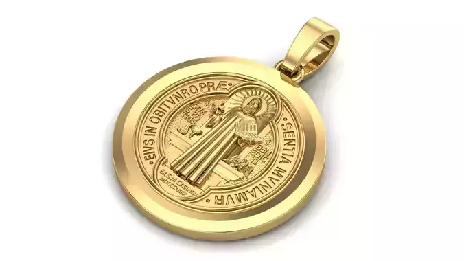 Saint Benedict Medallion 