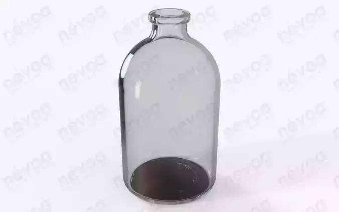 Glass vial - GME 402 - Vial - antibiotics - 100 ml