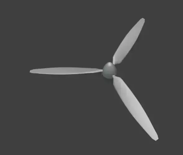 3 Blade Propeller RC Airplane and Wind Turbine