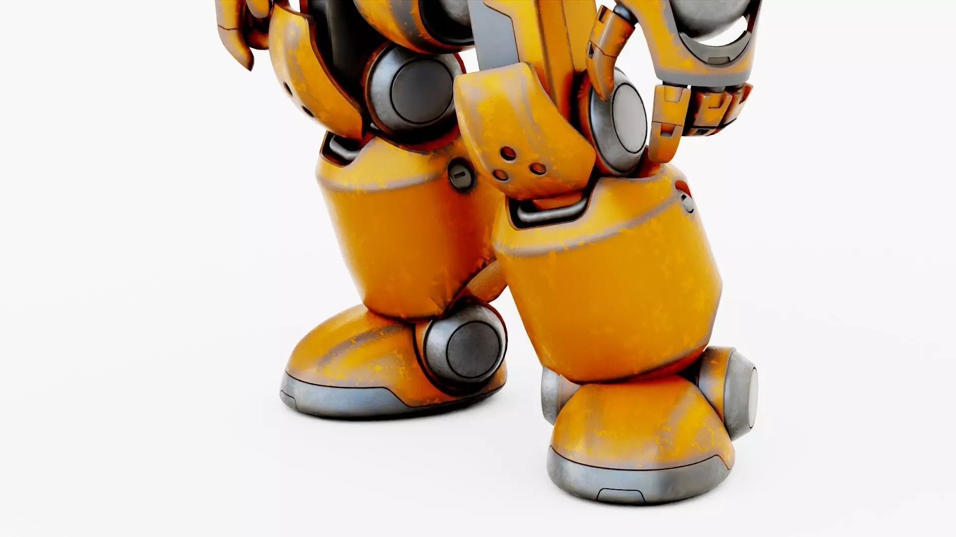 ROBO ZERO-X Rigged for Unreal Engine - Unity - MIXAMO 3D model_27