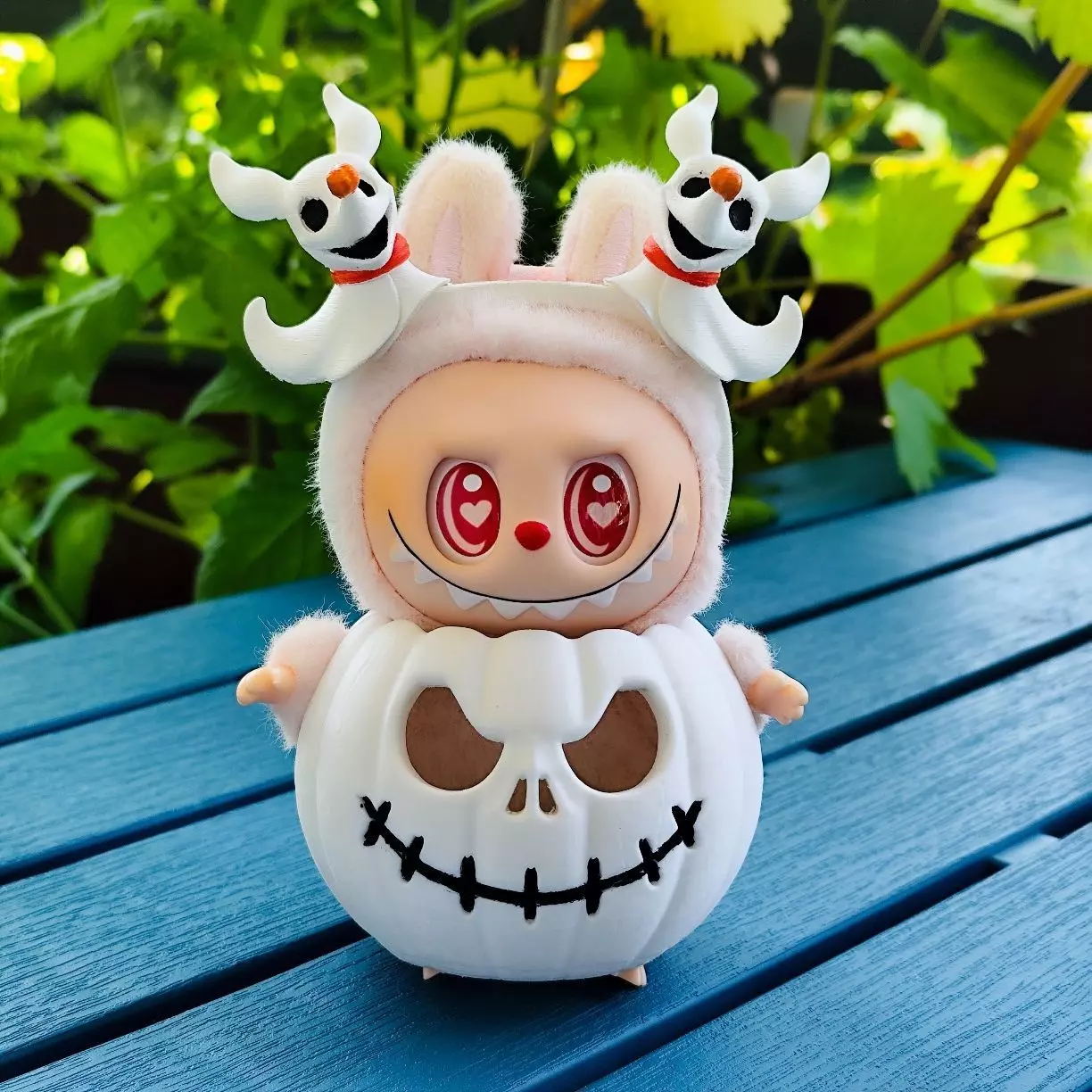 Labubu Jack Skellington holder 3D print model_2