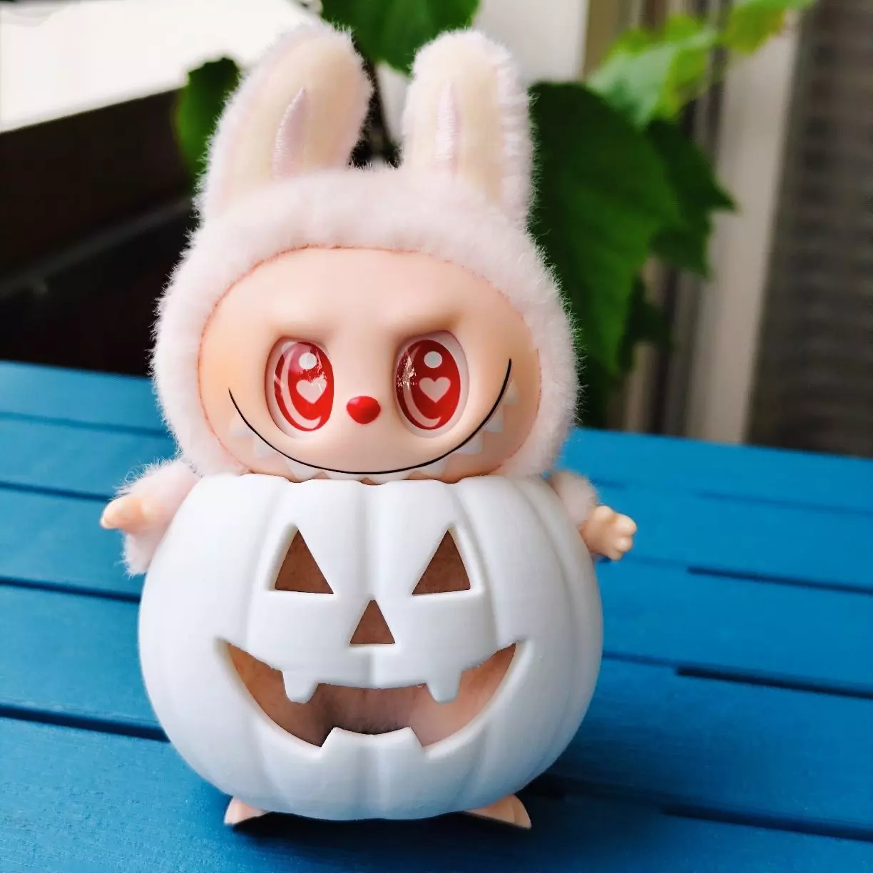 Pumpkin Holder for Labubu 3D print model_4