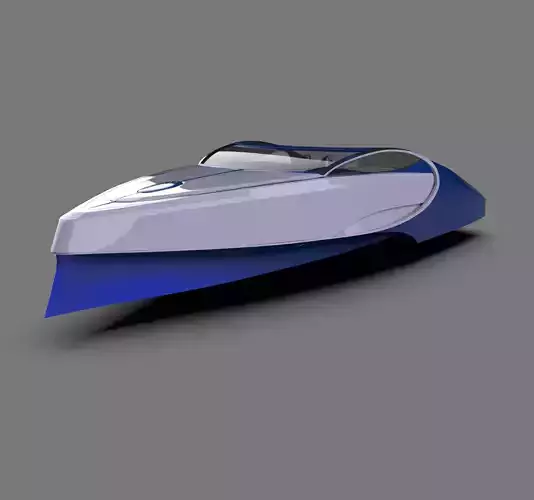 Bugatti Niniette 66 Luxury Yacht by Bugatti 3D model