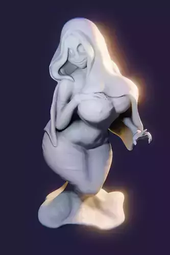 Ghost girl 3D print model