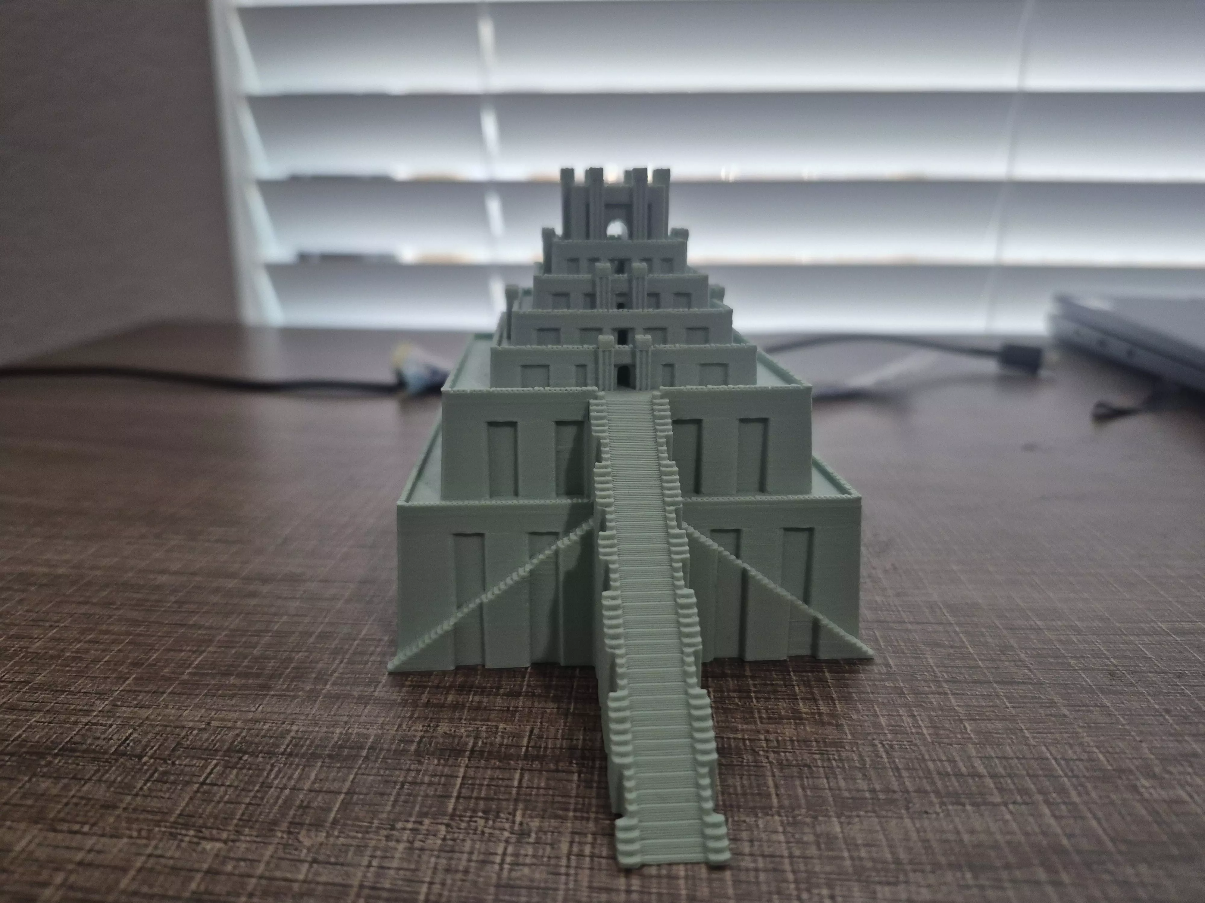 Etemenanki Ziggurat Tower Of Babel Stl 3D print model_1