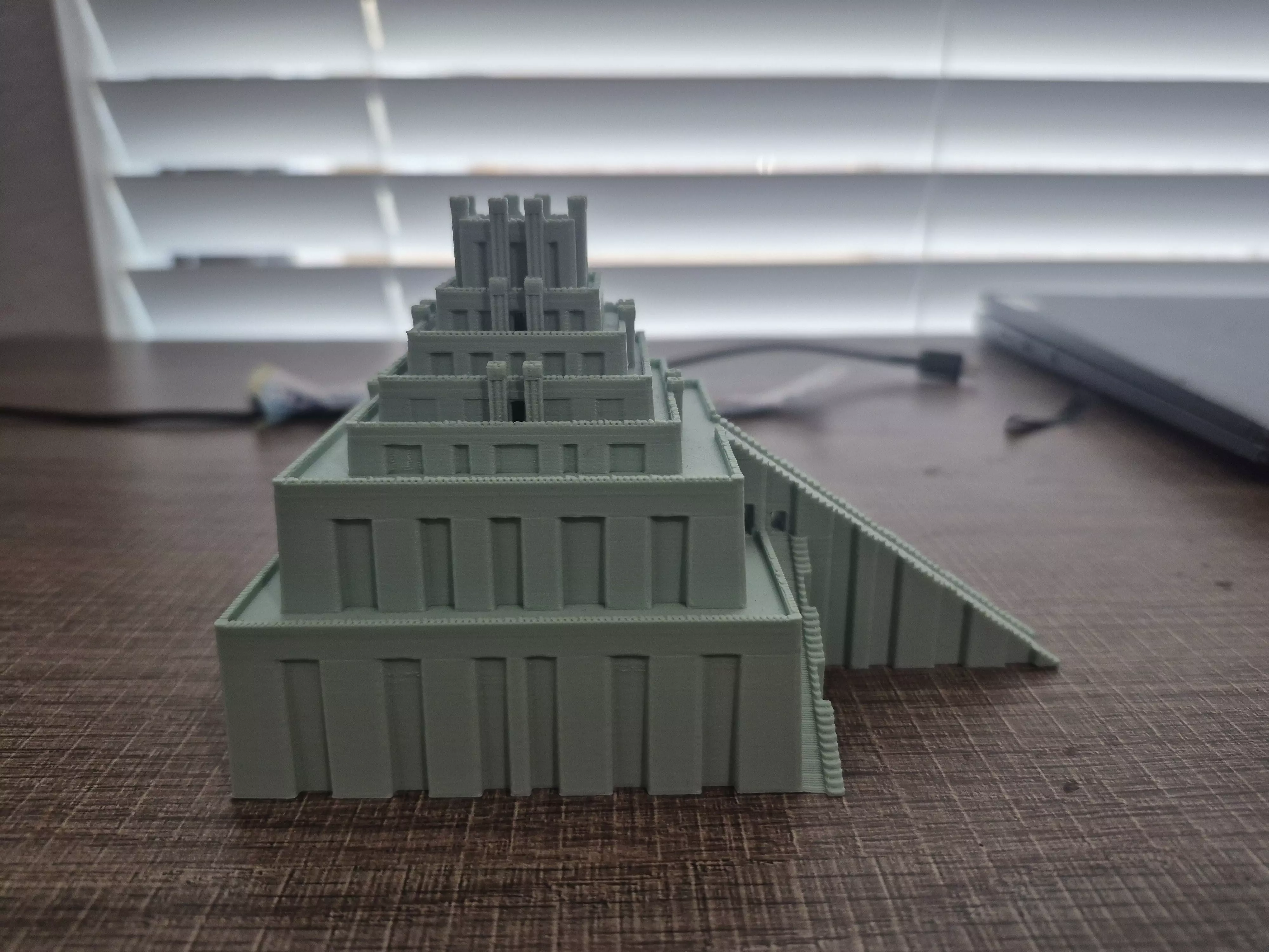 Etemenanki Ziggurat Tower Of Babel Stl 3D print model_7