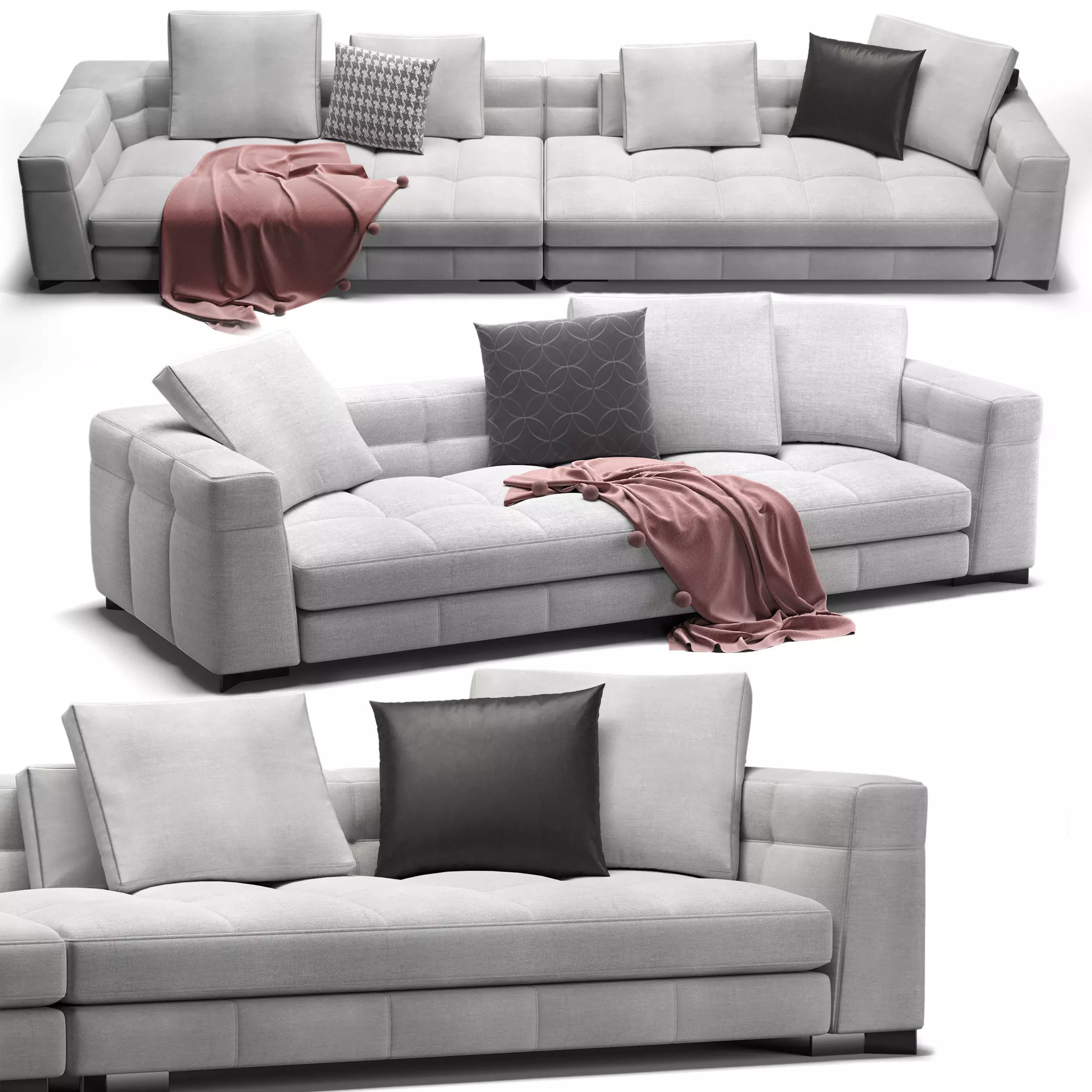 Blazer Sofa 02 3D model_0