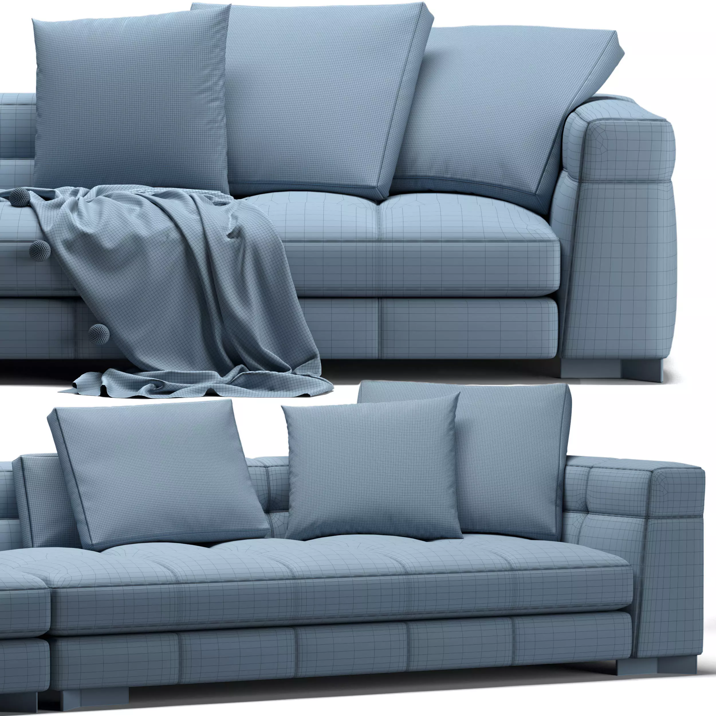 Blazer Sofa 02 3D model_6