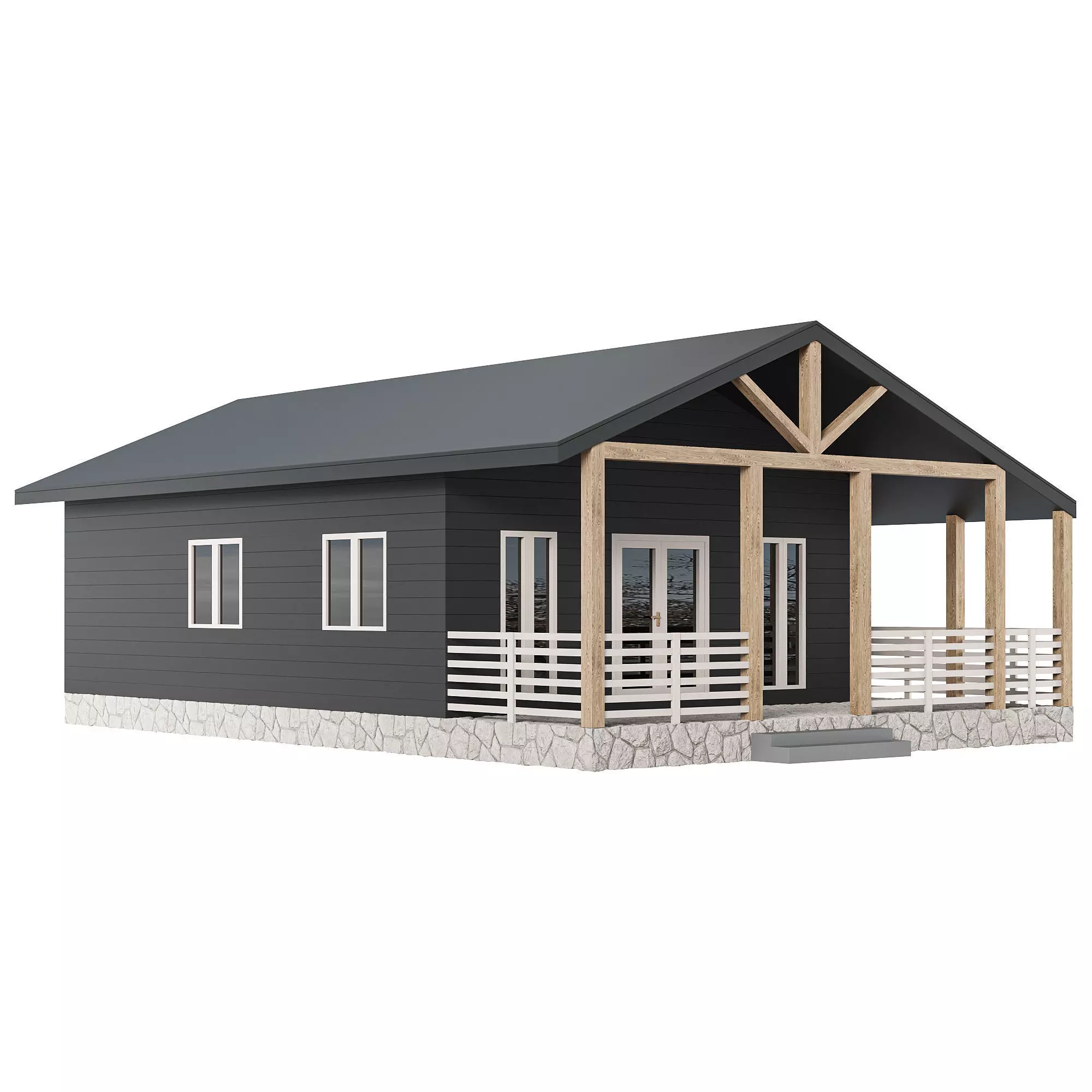 Home Design 17 For Exterior 3D model_3