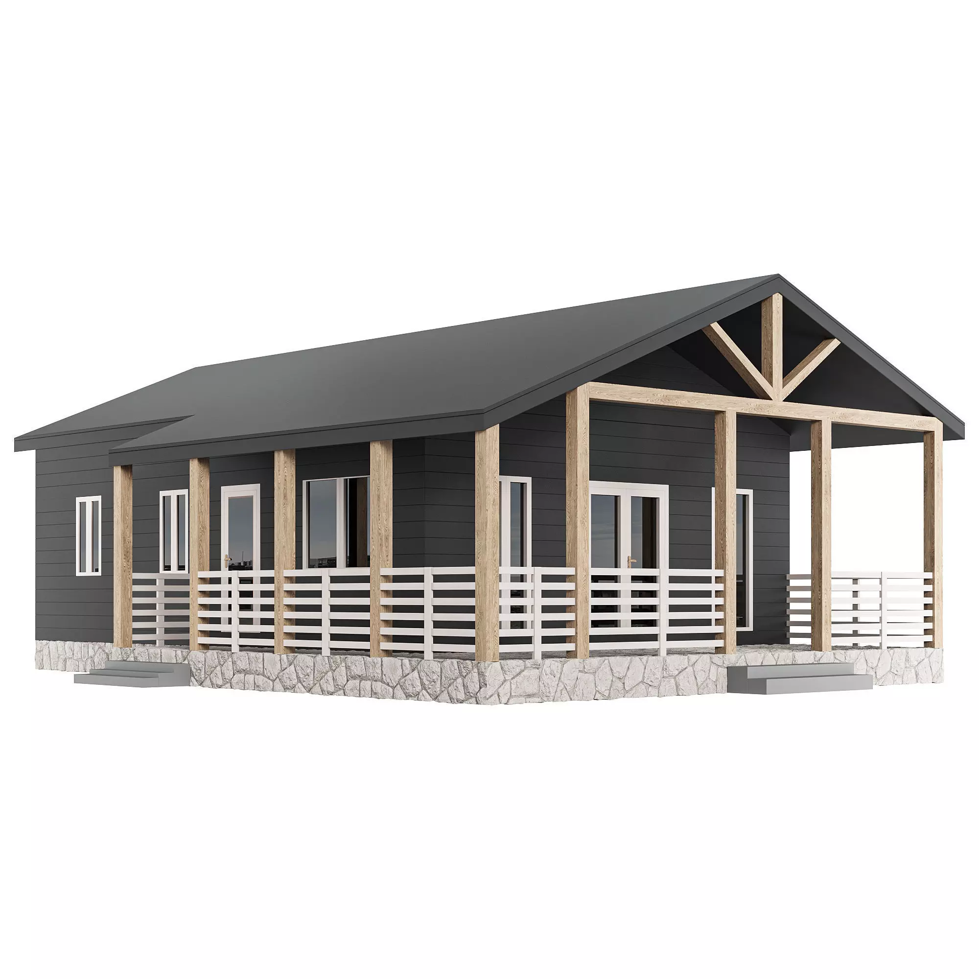 Home Design 17 For Exterior 3D model_6