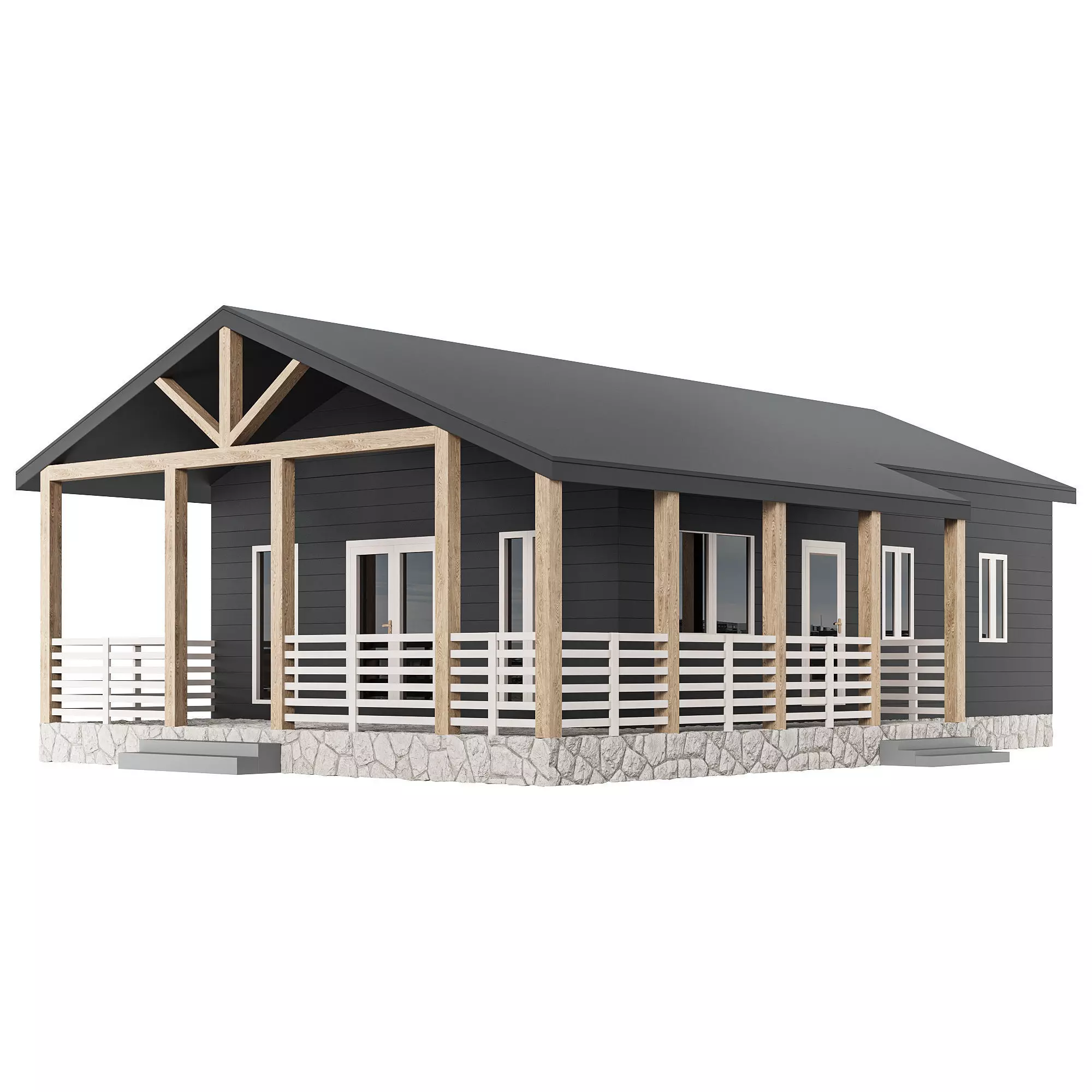 Home Design 17 For Exterior 3D model_2