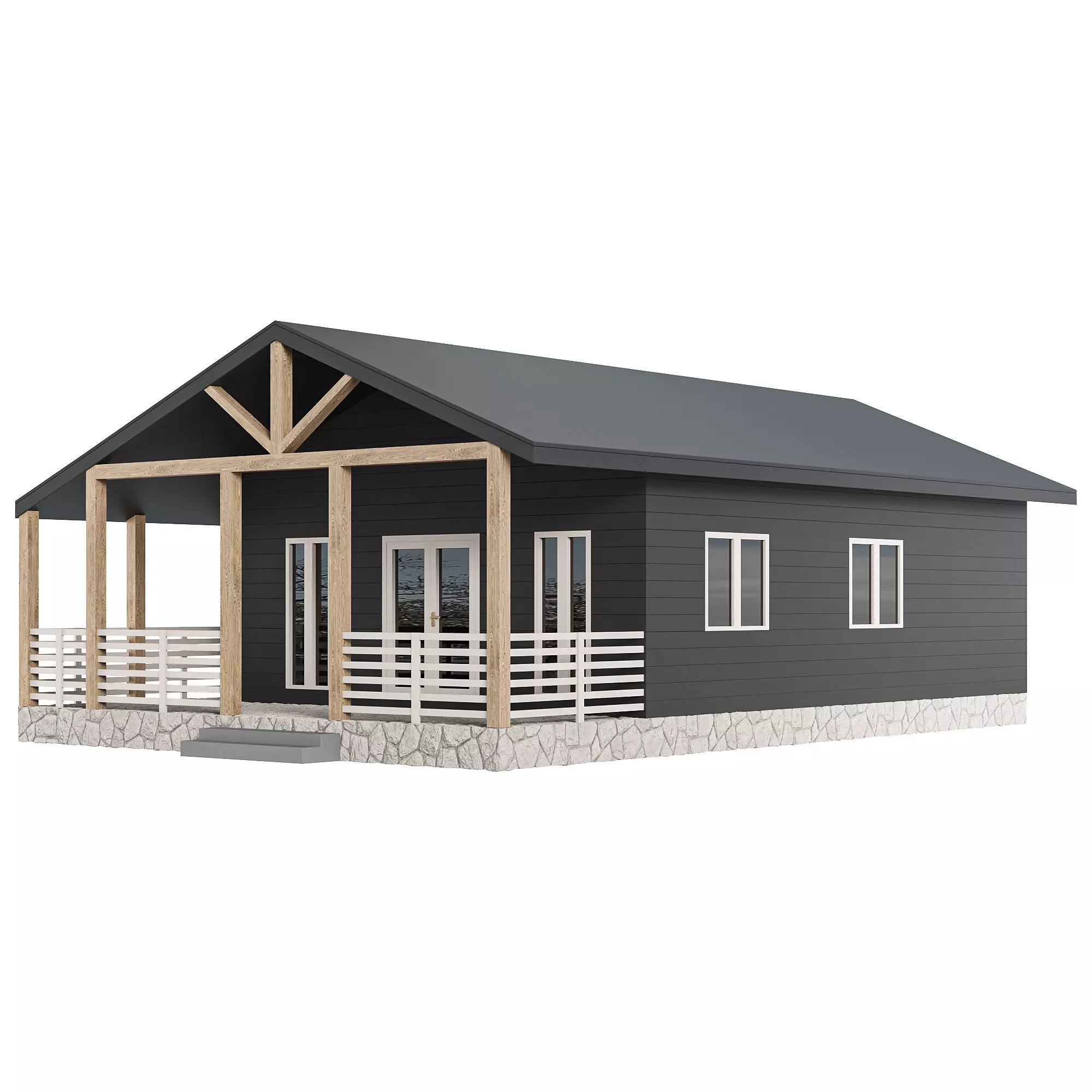 Home Design 17 For Exterior 3D model_5