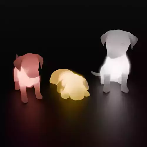 Indirect lighting for puppies
