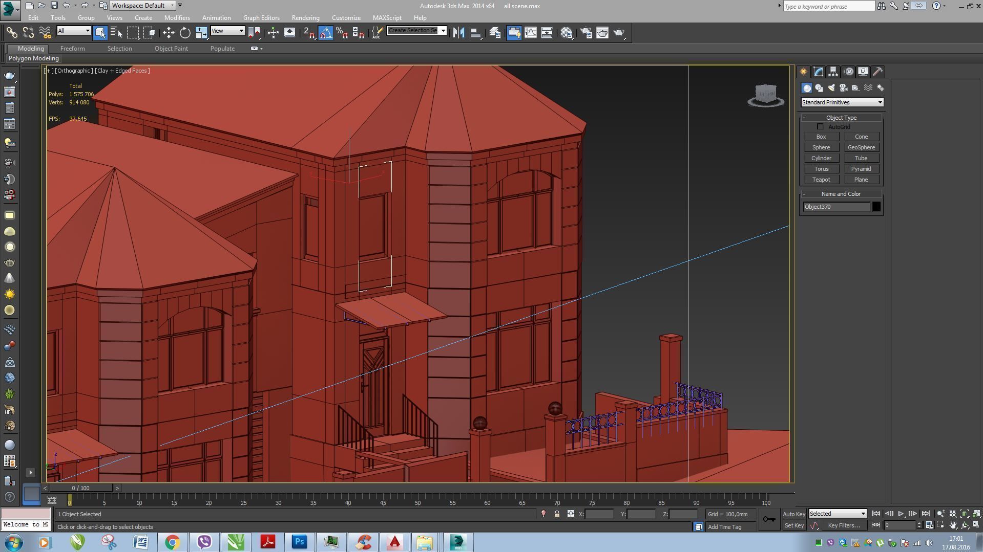 Residential quarter 3D model_16