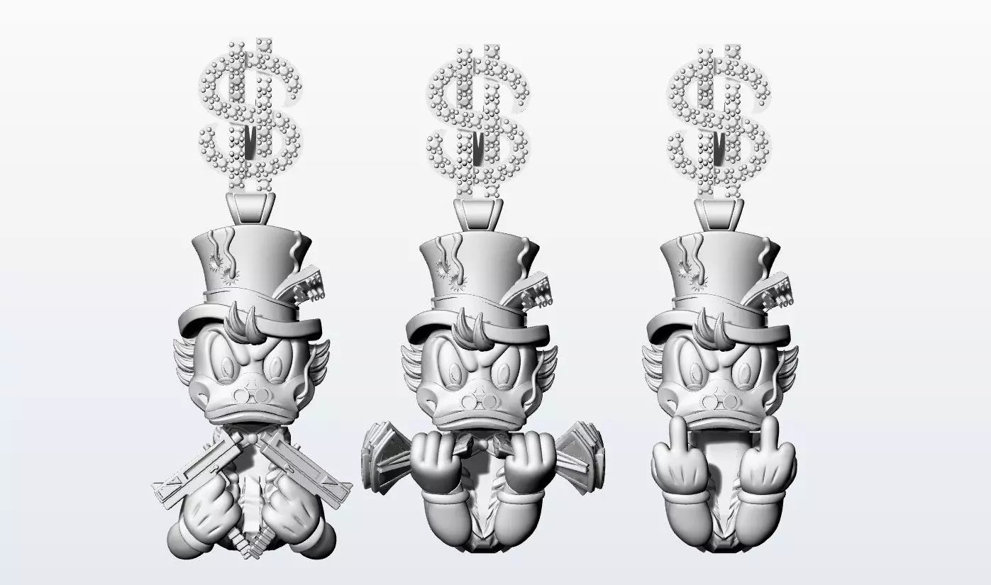 ducks 3D print model_0