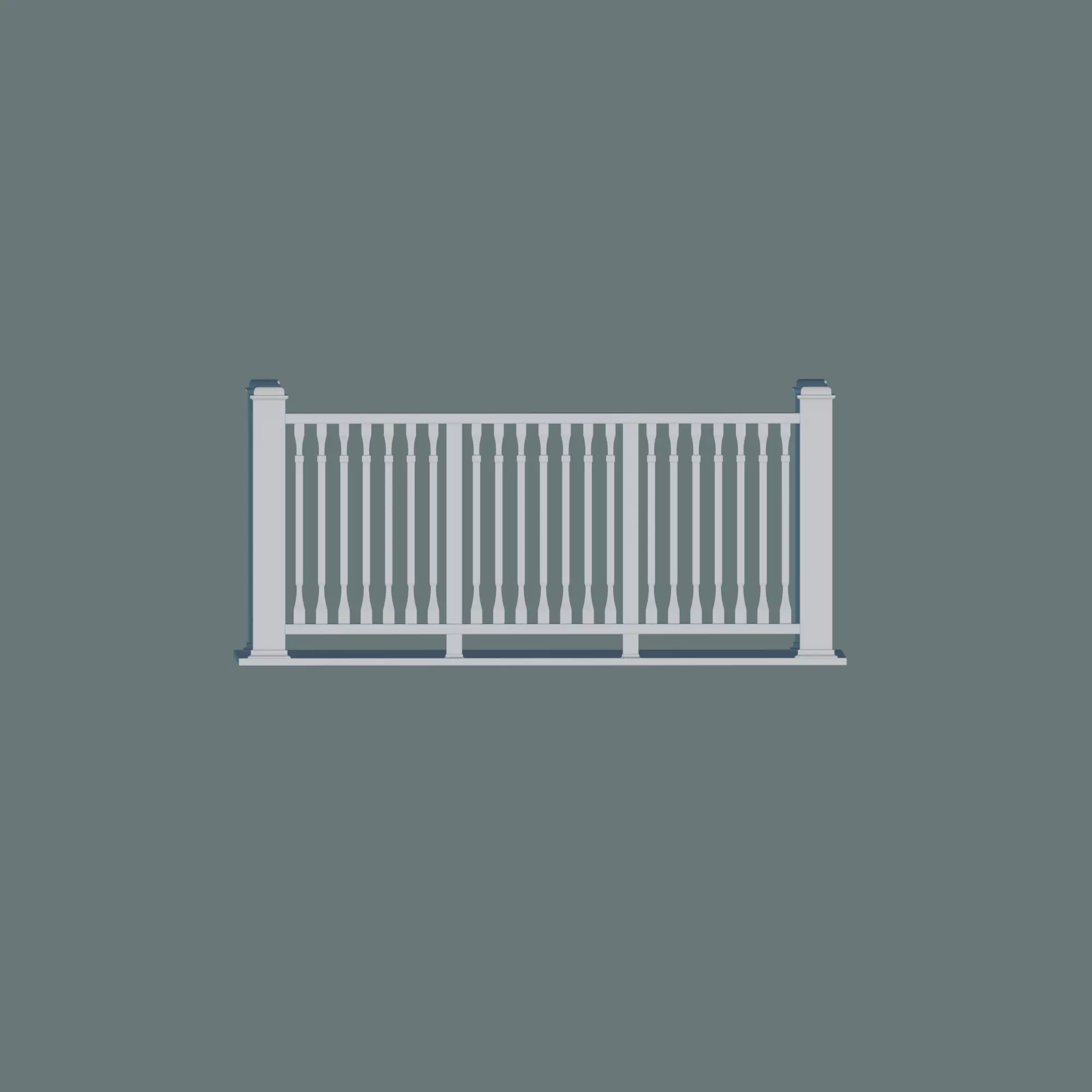 Model Railing - Balcony 3D print model