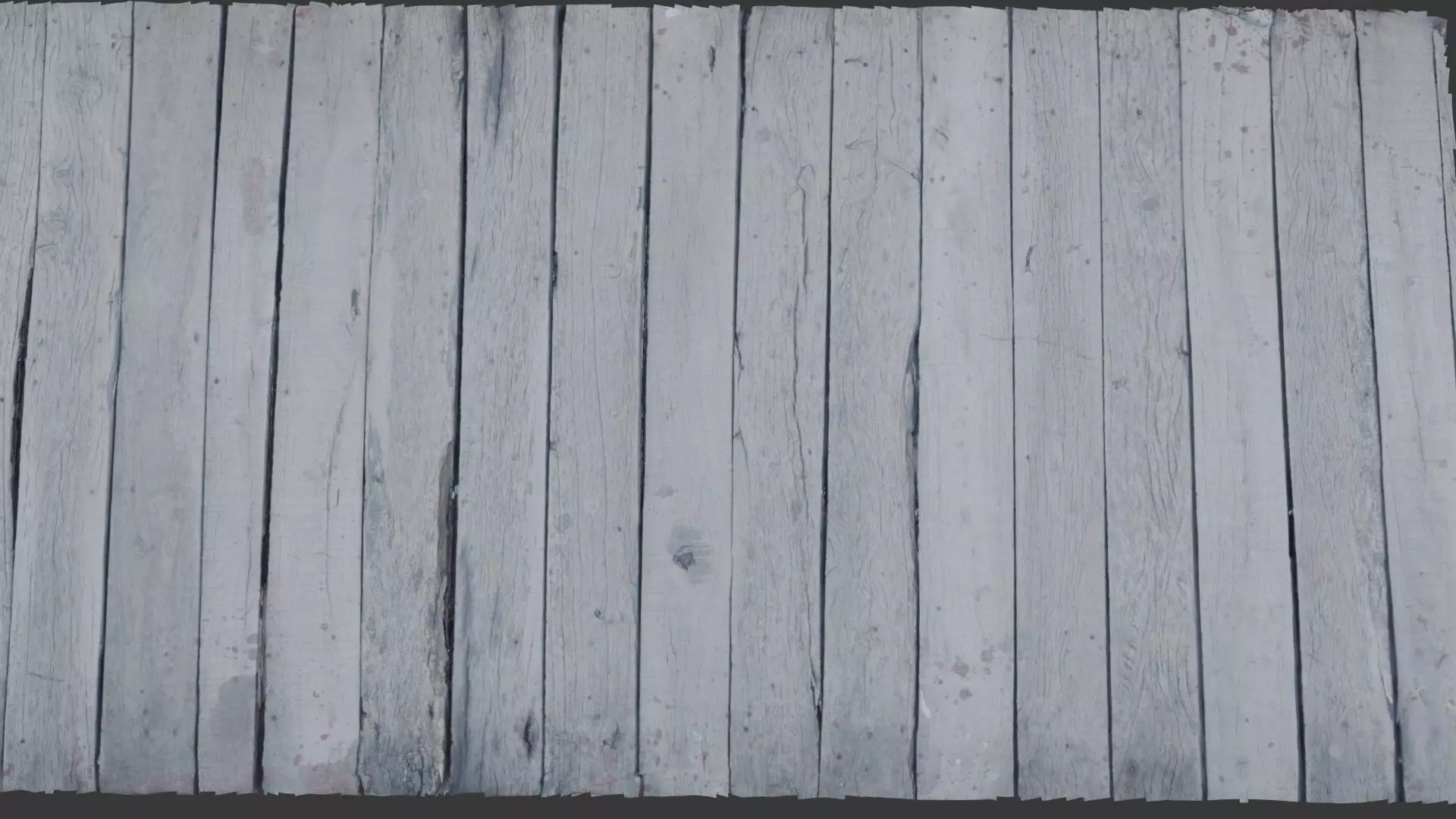 Weathered Wooden Planks Scan Low-poly 3D model_6