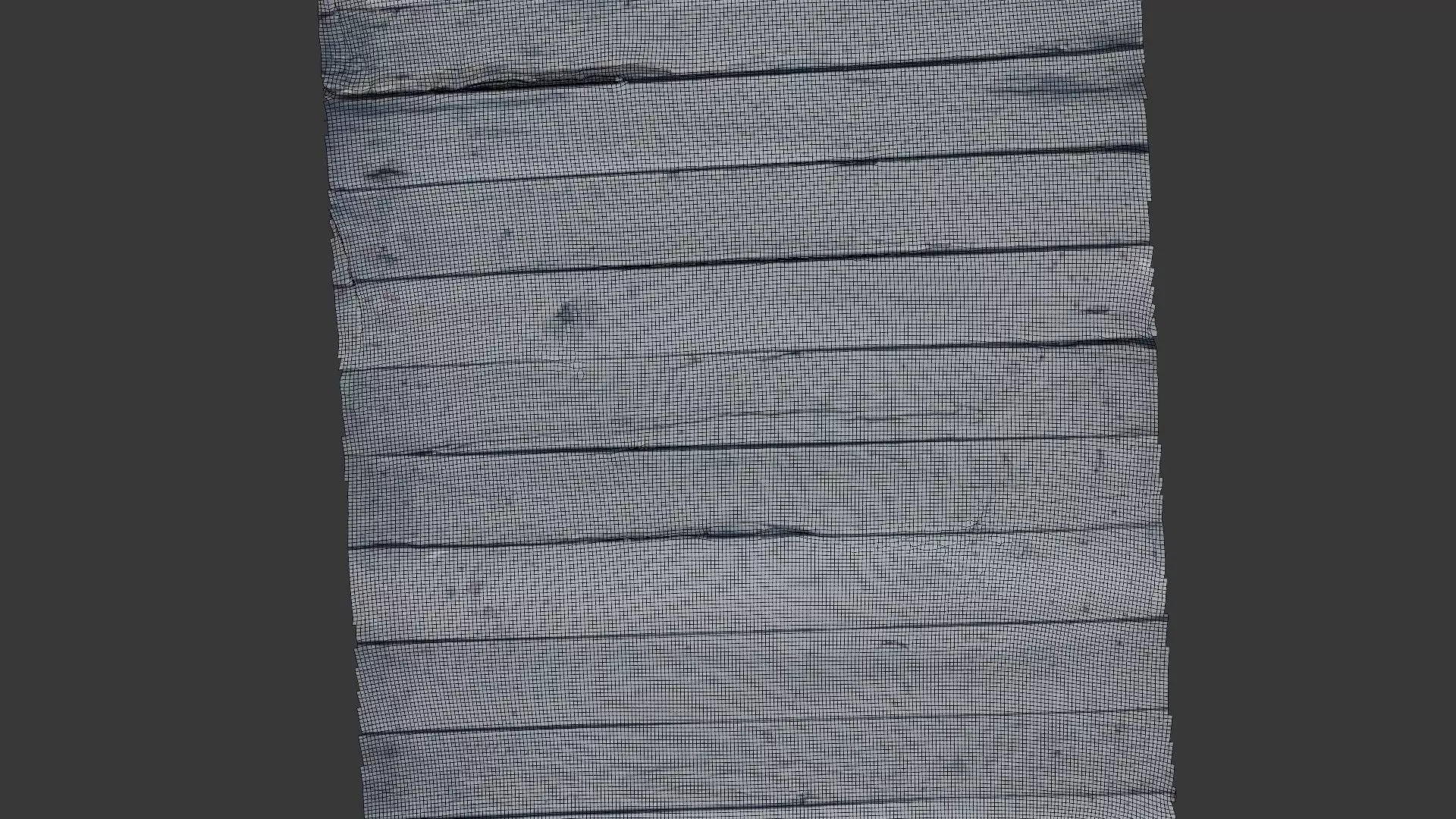 Weathered Wooden Planks Scan Low-poly 3D model_3