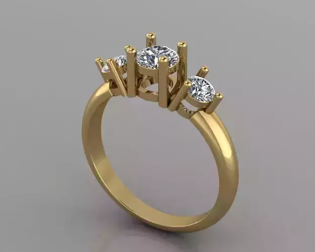 Diamond Woman Wedding Ring