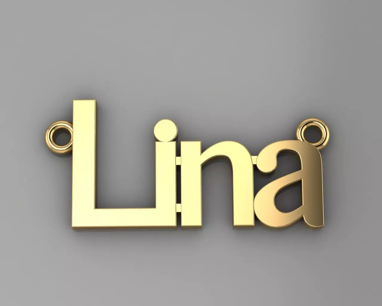 Lina Pendant Free 3D print model