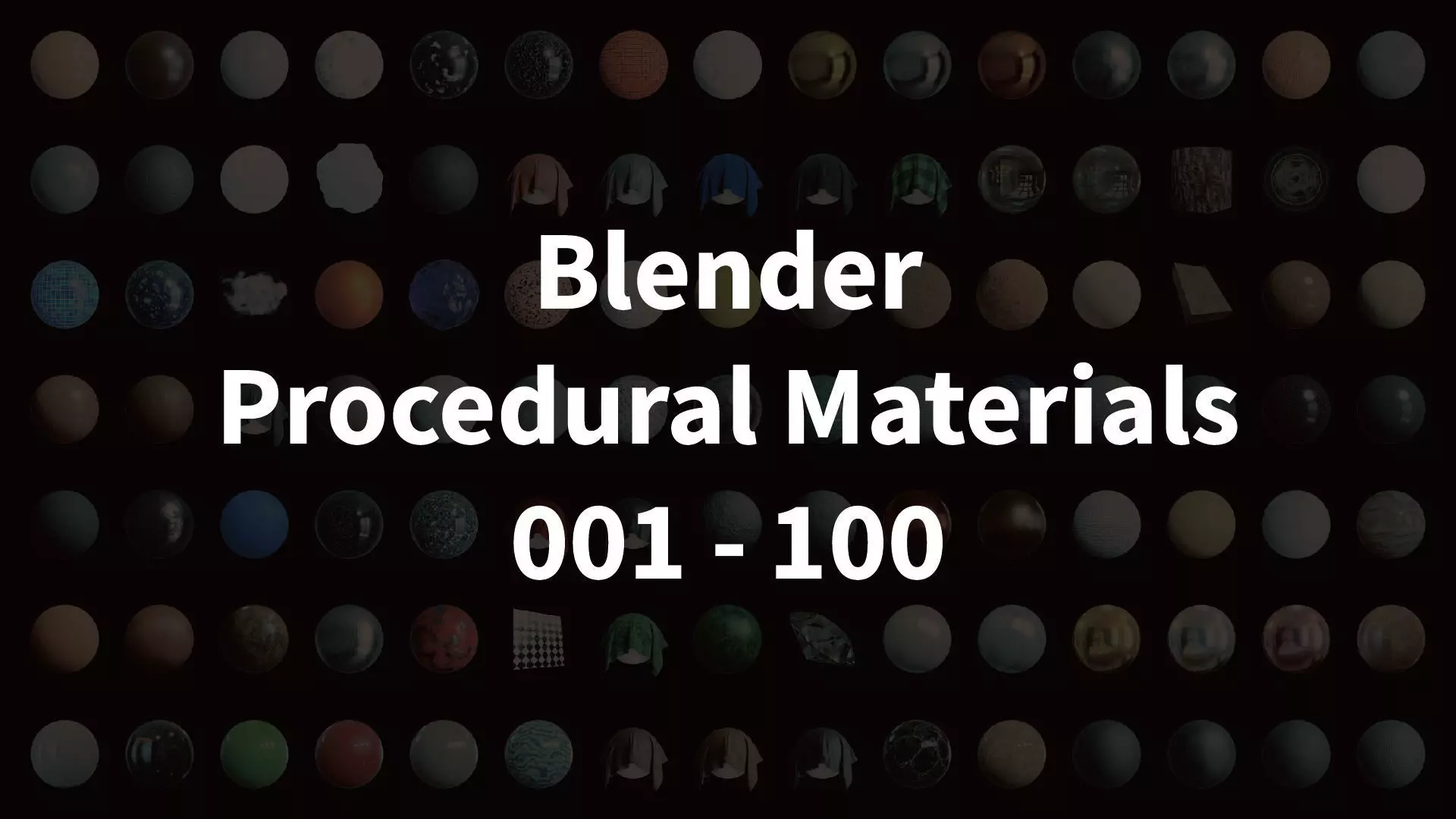 Blender Procedural Materials 001-100 Texture_0